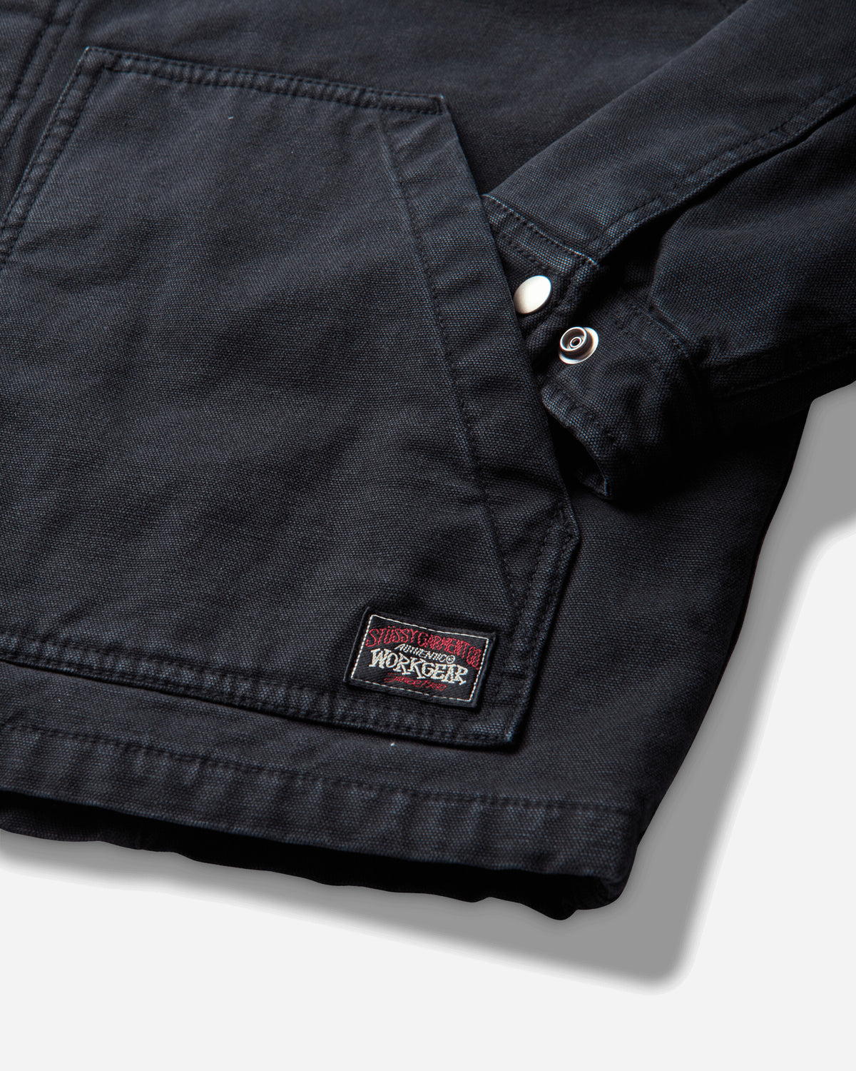 Stüssy Workgear Jacket Black Coats and Jackets Jackets 115785SJ 0001