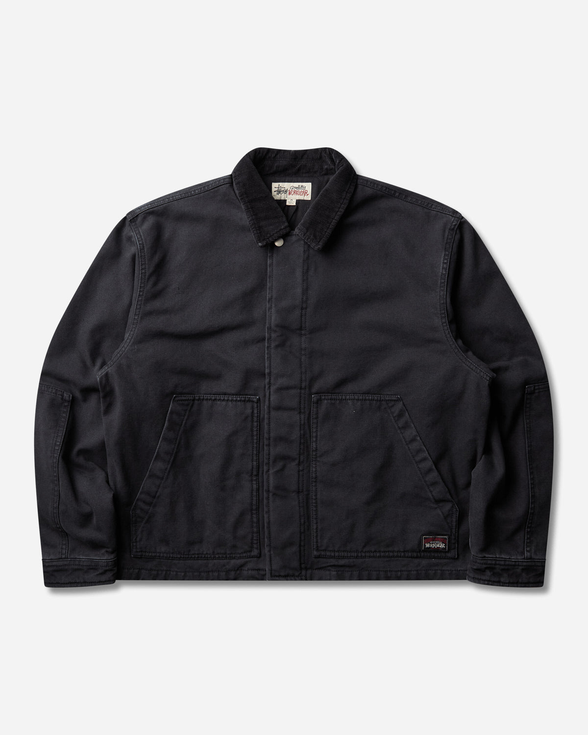 Stüssy Workgear Jacket Black Coats and Jackets Jackets 115785SJ 0001