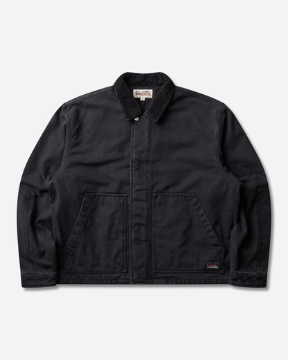 Stüssy Workgear Jacket Black Coats and Jackets Jackets 115785SJ 0001