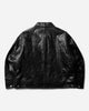 Stüssy Garage Jacket Leather Black Coats and Jackets Leather Jackets 115830SJ 0001