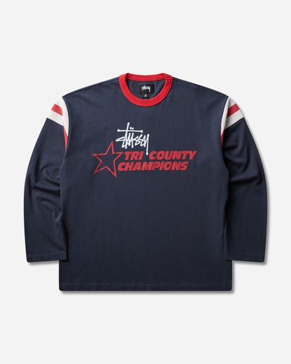Stüssy Ls Ringer Tee Ink T-Shirts Longsleeve 1140400SJ 0864