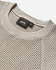 Stüssy Raglan Thermal Basic Stock Bone T-Shirts Longsleeve 1140356SJ 1207