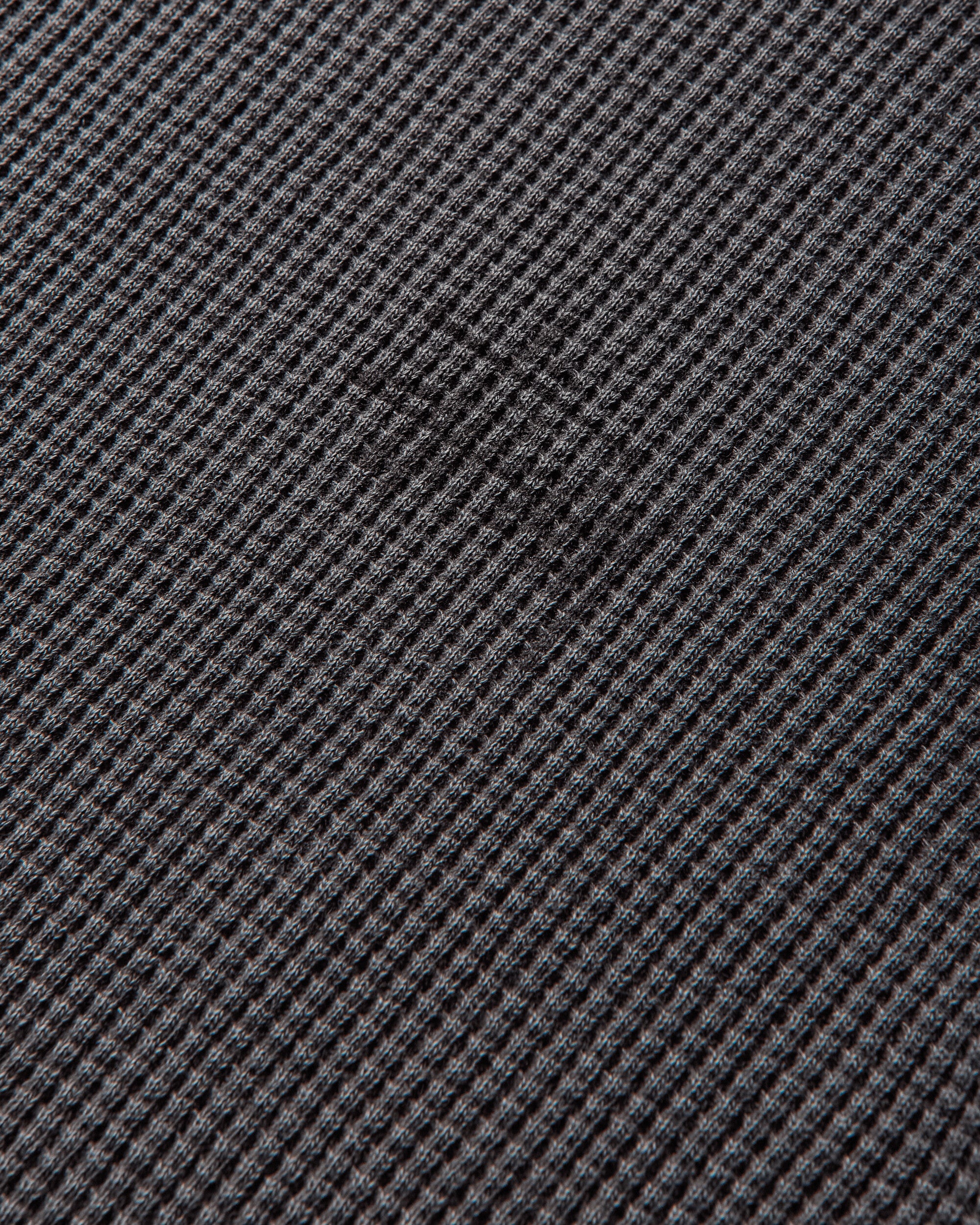 Stüssy Raglan Thermal Basic Stock Washed Black T-Shirts Longsleeve 1140356SJ 0034