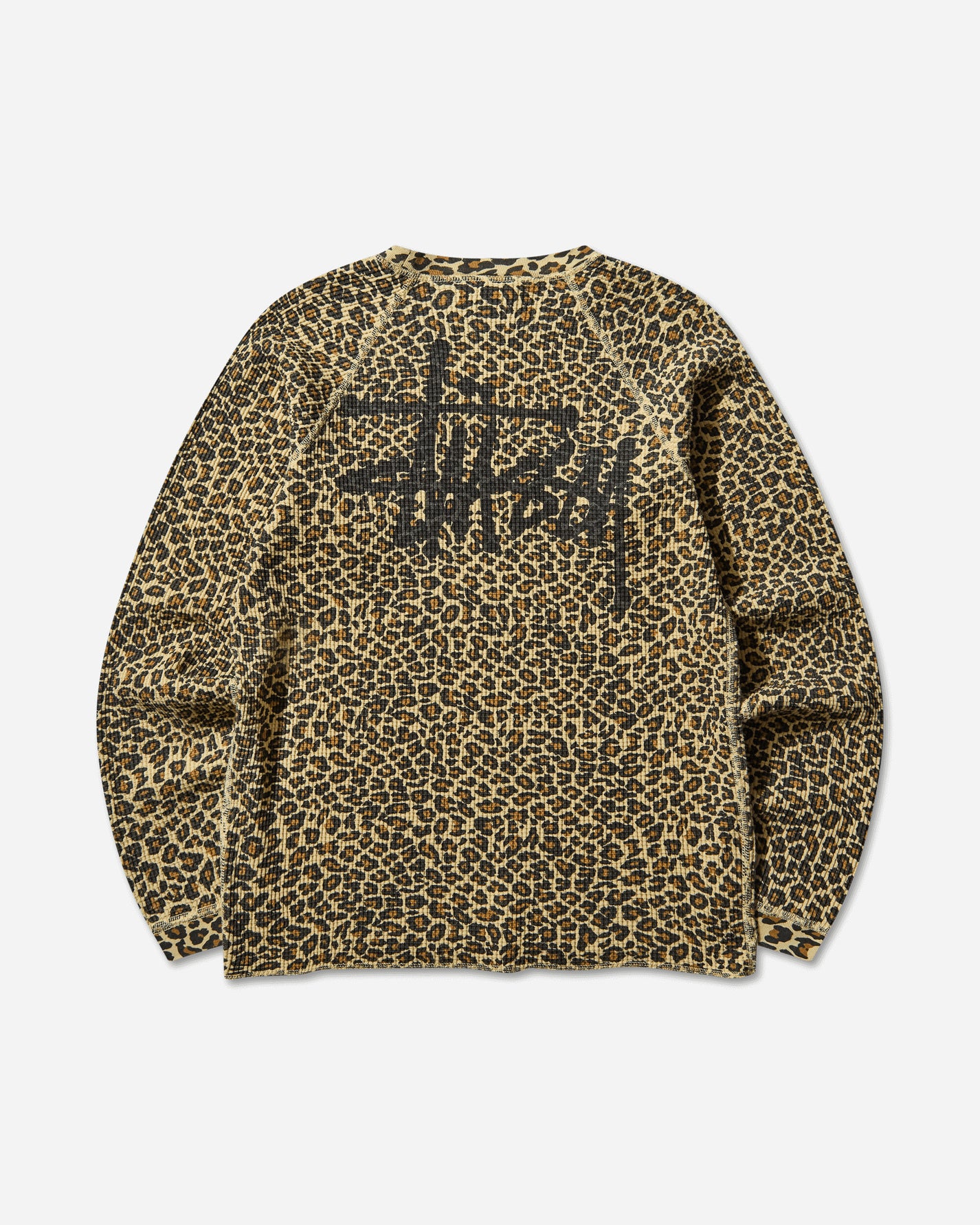 Stüssy Raglan Thermal Basic Stock Leopard T-Shirts Longsleeve 1140356 923