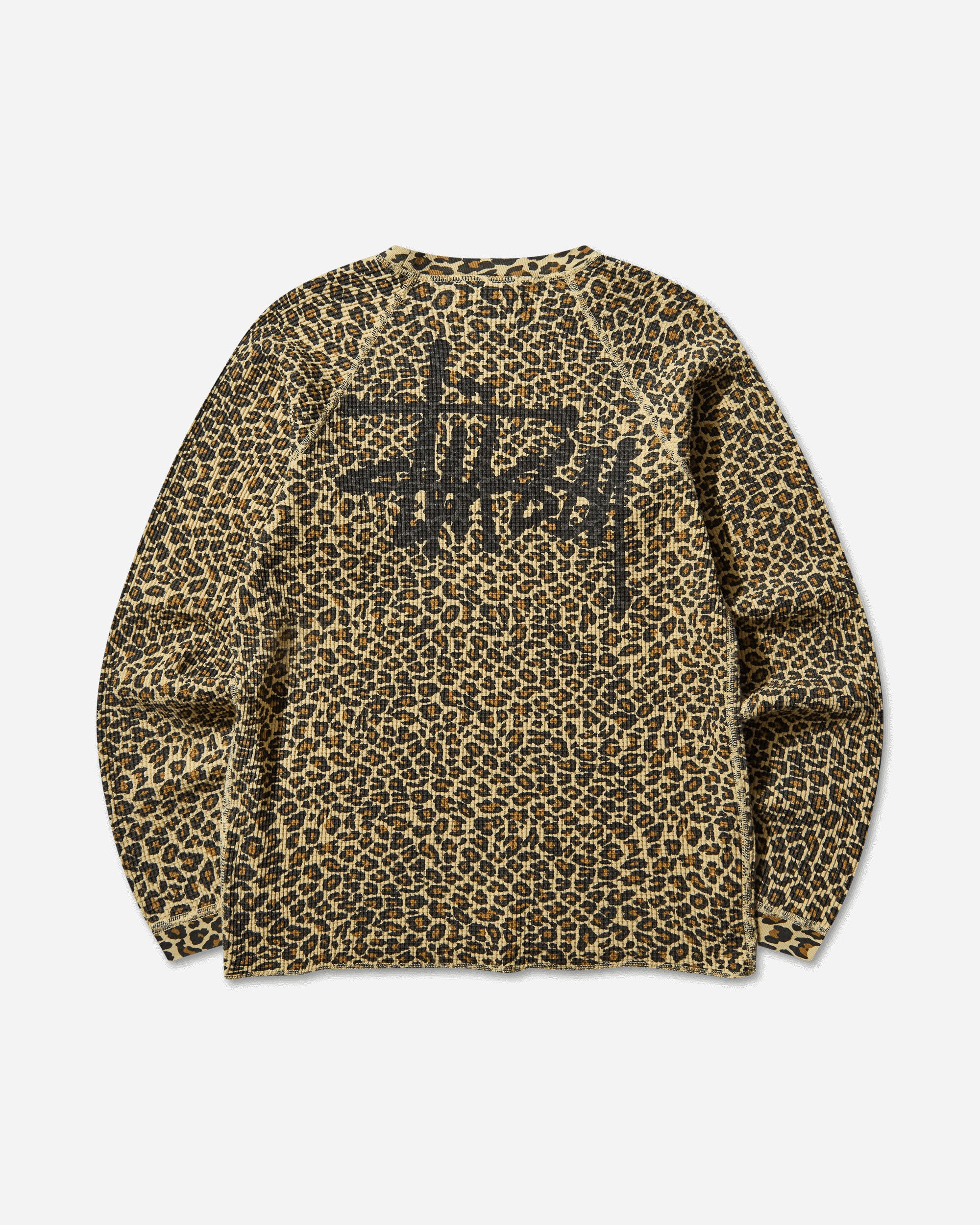 Stüssy Raglan Thermal Basic Stock Leopard T-Shirts Longsleeve 1140356 923