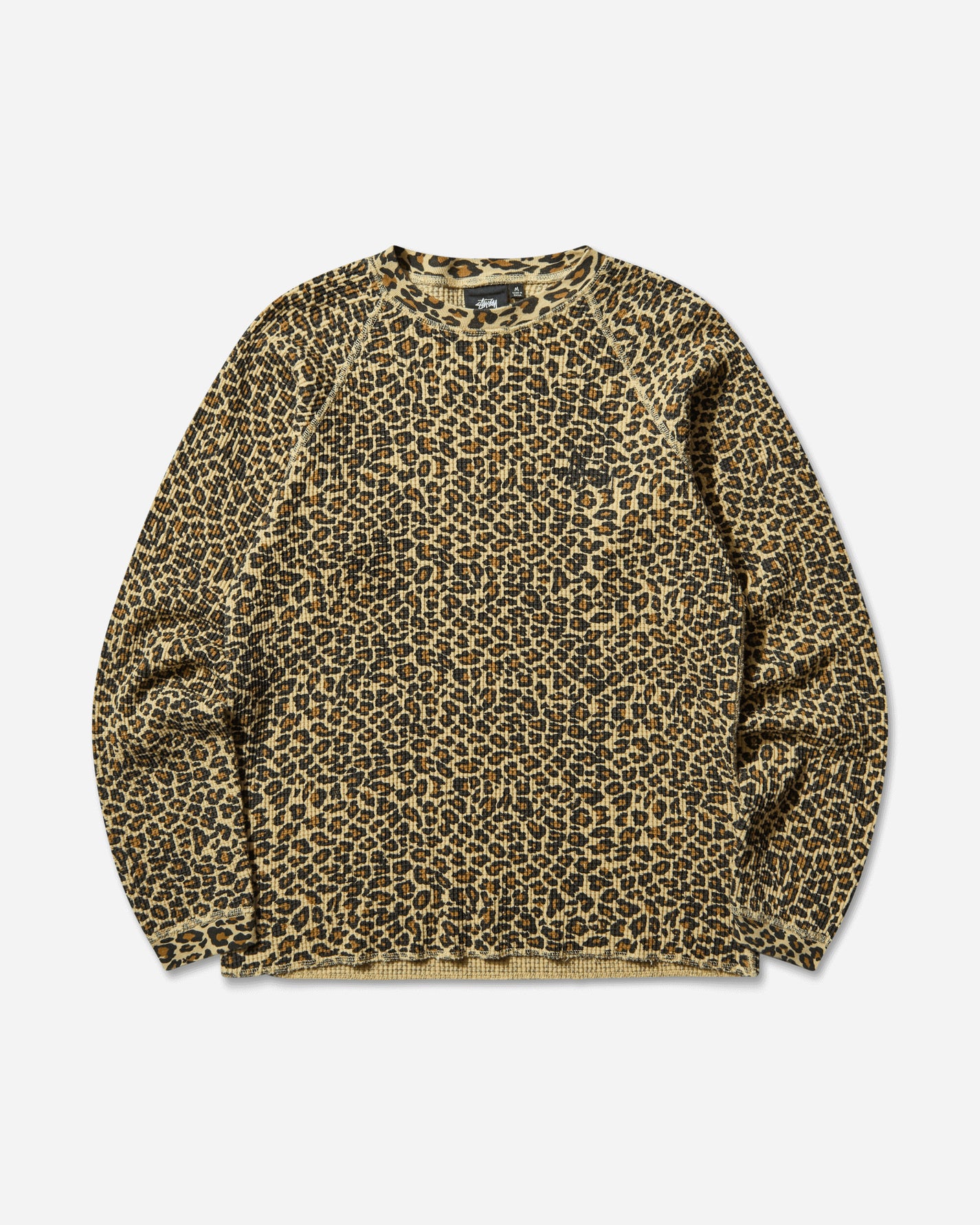 Stüssy Raglan Thermal Basic Stock Leopard T-Shirts Longsleeve 1140356 923
