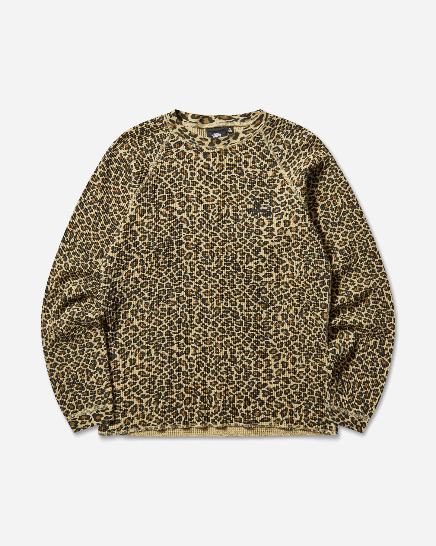 Stüssy Raglan Thermal Basic Stock Leopard T-Shirts Longsleeve 1140356 923