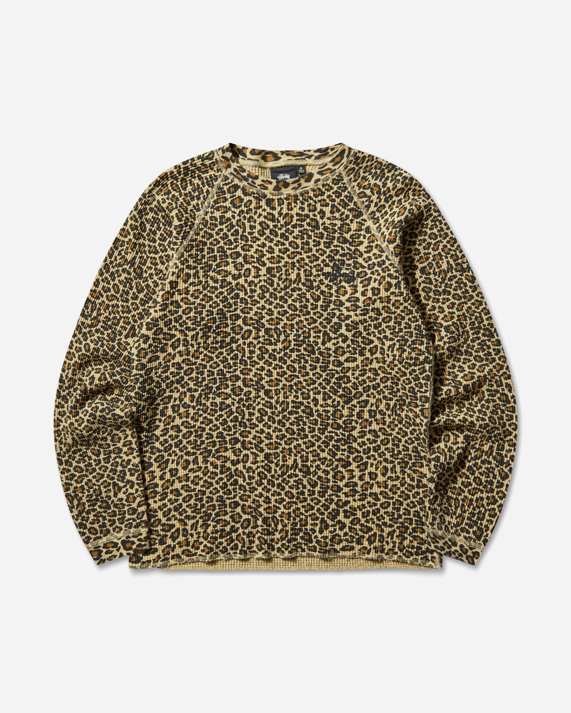 Stüssy Raglan Thermal Basic Stock Leopard T-Shirts Longsleeve 1140356 923