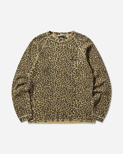 Stüssy Raglan Thermal Basic Stock Leopard T-Shirts Longsleeve 1140356 923