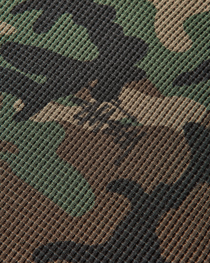 Stüssy Raglan Thermal Basic Stock Woodland Camo T-Shirts Longsleeve 1140356SJ 0423