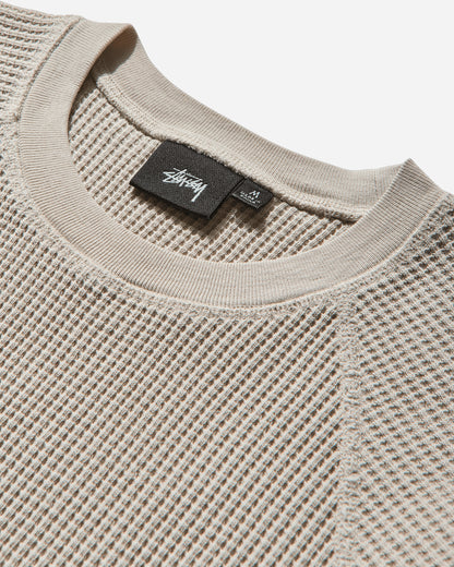 Stüssy Raglan Thermal Basic Stock Bone T-Shirts Longsleeve 1140356SJ 1207