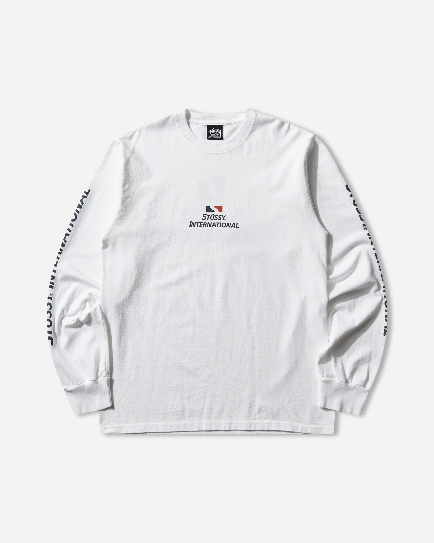 Stüssy Stussy International Ls Tee White T-Shirts Longsleeve 1995146SJ 1201
