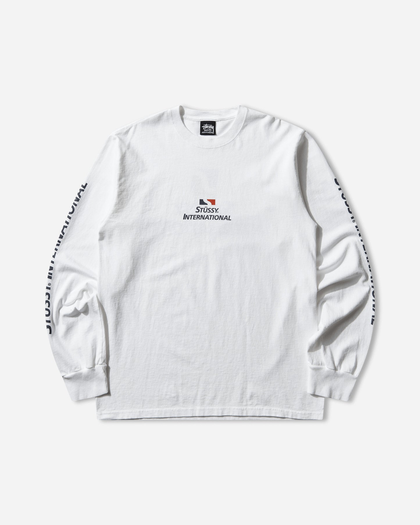 Stüssy Stussy International Ls Tee White T-Shirts Longsleeve 1995146SJ 1201