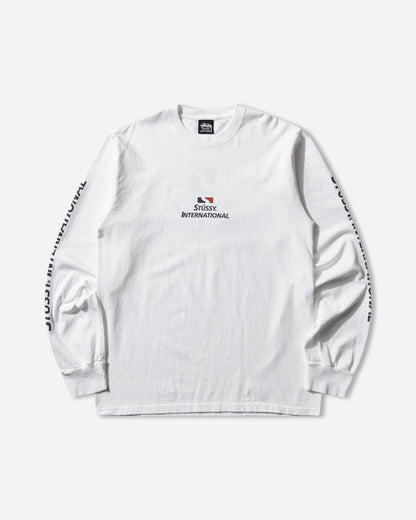 Stüssy Stussy International Ls Tee White T-Shirts Longsleeve 1995146SJ 1201