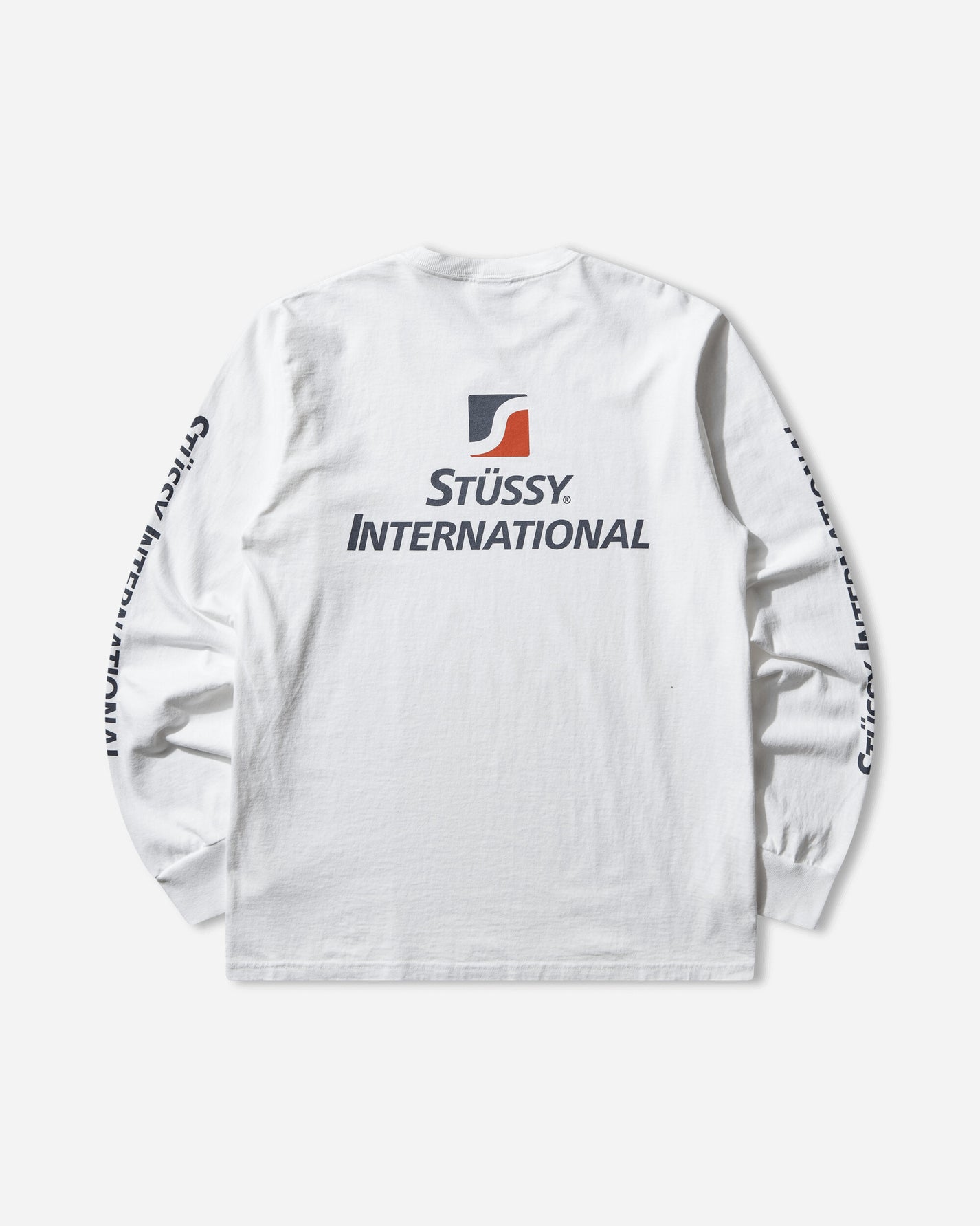 Stüssy Stussy International Ls Tee White T-Shirts Longsleeve 1995146SJ 1201