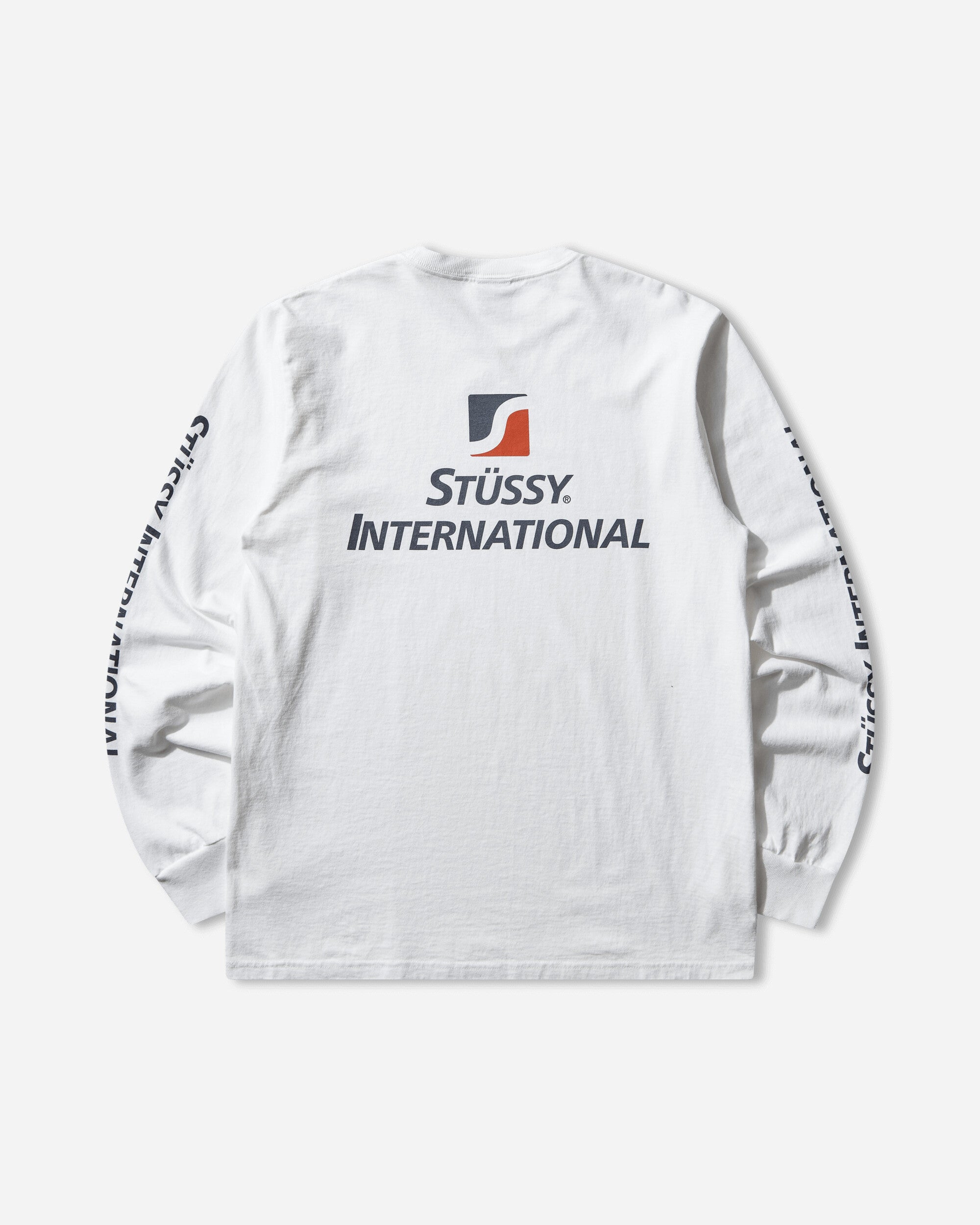 Stüssy Stussy International Ls Tee White T-Shirts Longsleeve 1995146SJ 1201