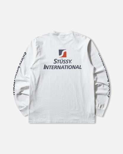 Stüssy Stussy International Ls Tee White T-Shirts Longsleeve 1995146SJ 1201