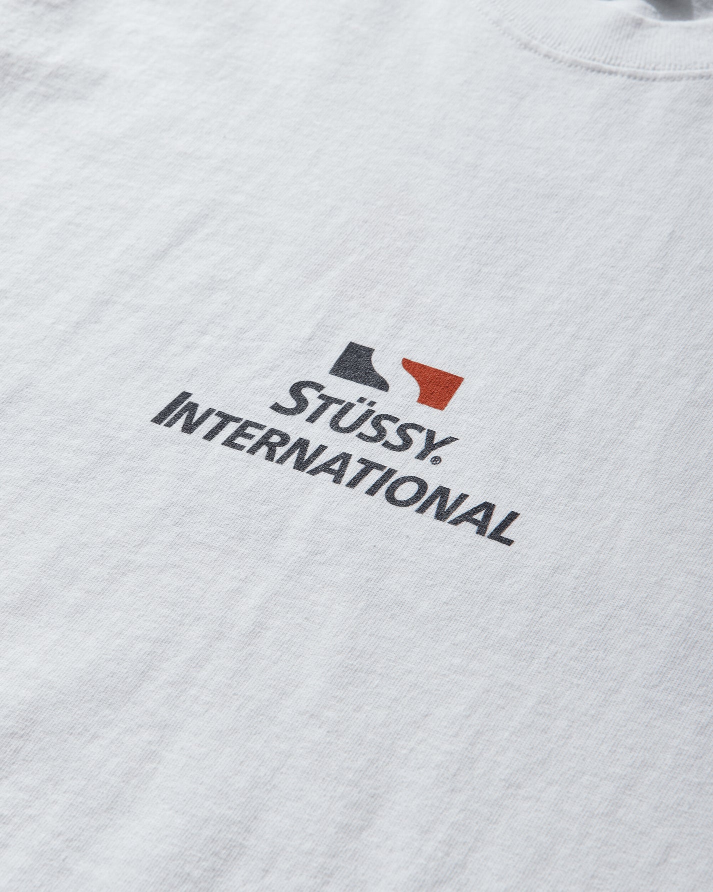 Stüssy Stussy International Ls Tee White T-Shirts Longsleeve 1995146SJ 1201
