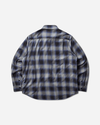 Stüssy Beach Ombre Plaid Shirt Black Shirts Longsleeve Shirt 1110391SJ 0001