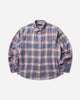 Stüssy Beach Ombre Plaid Shirt Blue Shirts Longsleeve Shirt 1110391SJ 0801