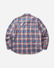 Stüssy Beach Ombre Plaid Shirt Blue Shirts Longsleeve Shirt 1110391SJ 0801