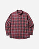 Stüssy Beach Plaid Shirt Red Shirts Longsleeve Shirt 1110358SJ 0601