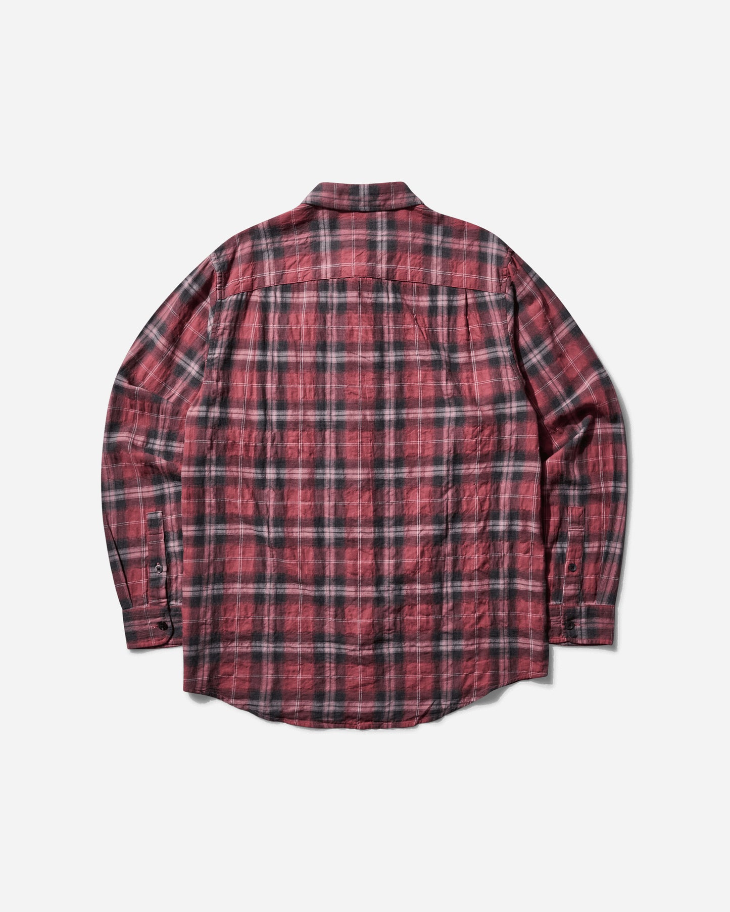Stüssy Beach Plaid Shirt Red Shirts Longsleeve Shirt 1110358SJ 0601