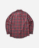 Stüssy Beach Plaid Shirt Red Shirts Longsleeve Shirt 1110358SJ 0601