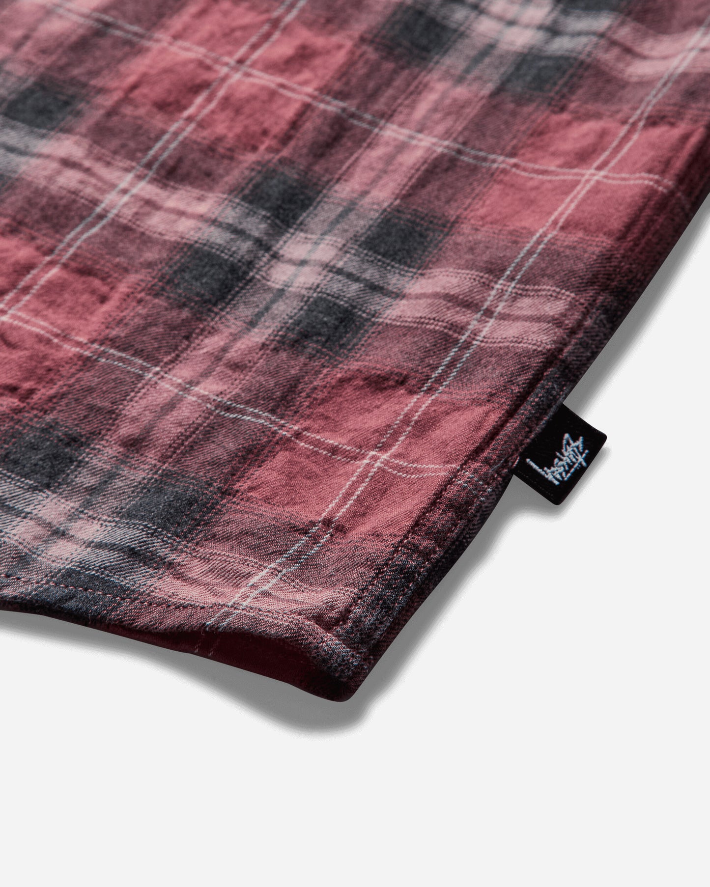 Stüssy Beach Plaid Shirt Red Shirts Longsleeve Shirt 1110358SJ 0601