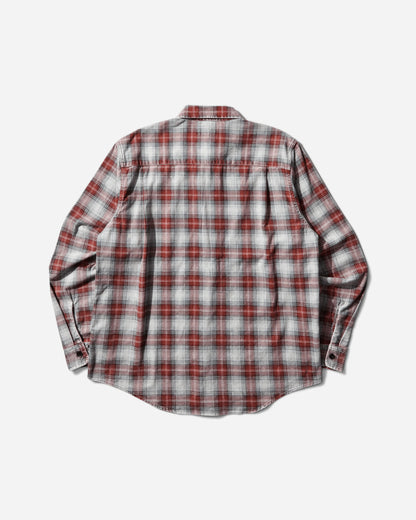 Stüssy Dax Plaid Shirt Red Shirts Longsleeve Shirt 1110375SJ 0601