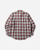 Stüssy Dax Plaid Shirt Red Shirts Longsleeve Shirt 1110375SJ 0601
