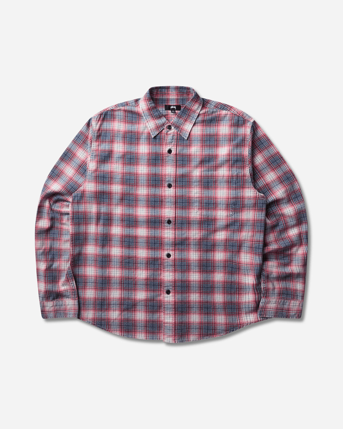 Stüssy Dax Plaid Shirt Red Shirts Longsleeve Shirt 1110402SJ 0601