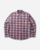 Stüssy Dax Plaid Shirt Red Shirts Longsleeve Shirt 1110402SJ 0601