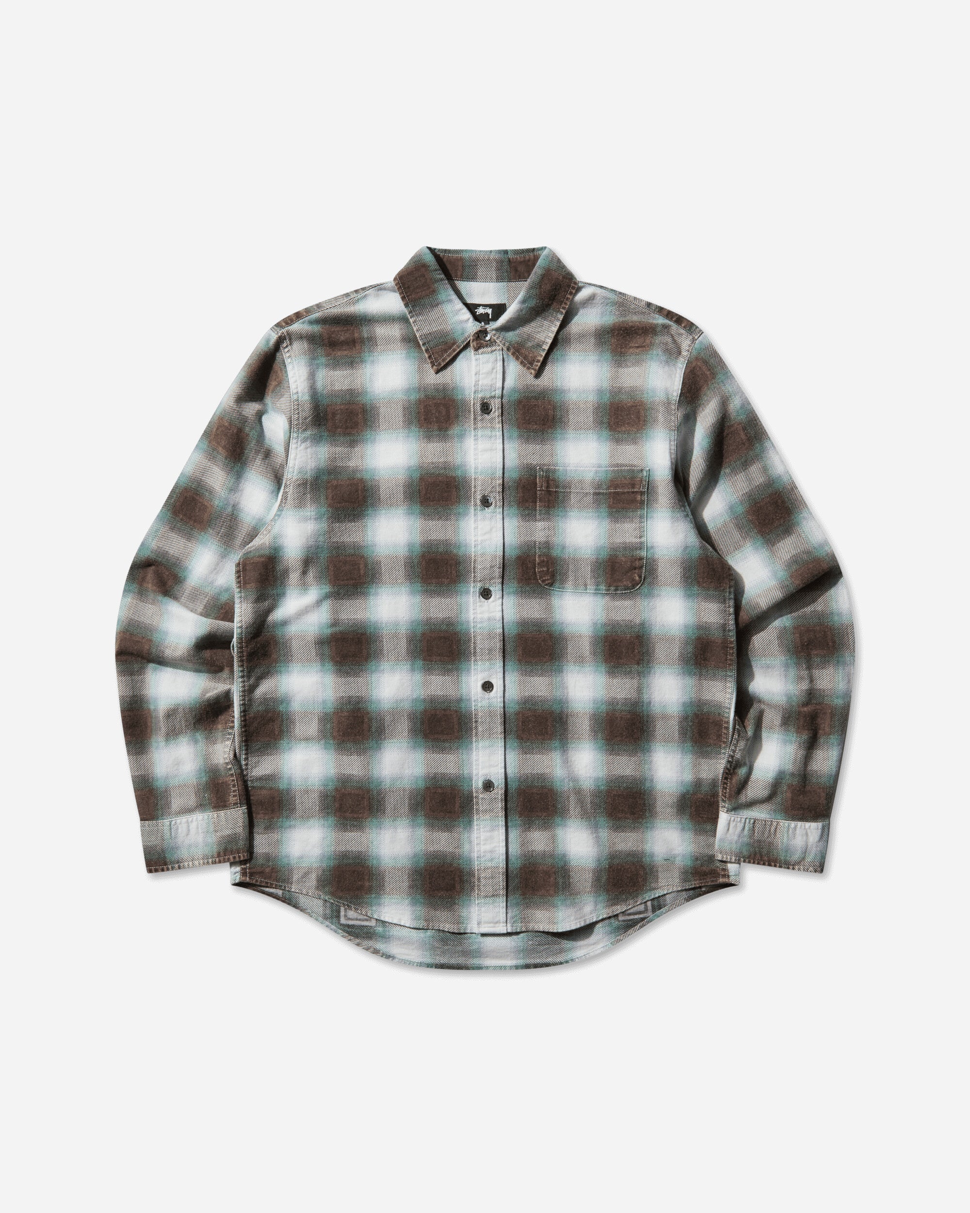 Stüssy June Plaid Shirt Bone Shirts Longsleeve Shirt 1110370 1207