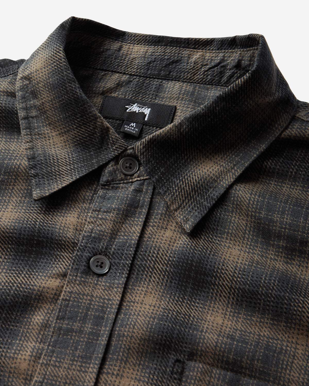 Stüssy Matthew Plaid Shirt Sd Brown Shirts Longsleeve Shirt 1110368SJ 1001