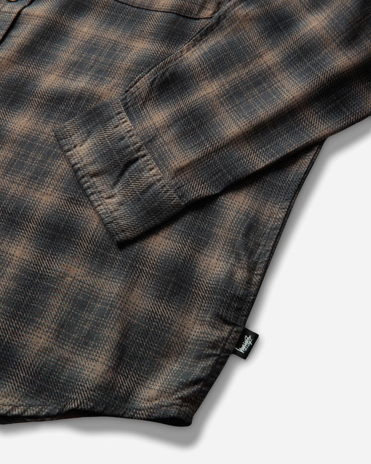 Stüssy Matthew Plaid Shirt Sd Brown Shirts Longsleeve Shirt 1110368SJ 1001