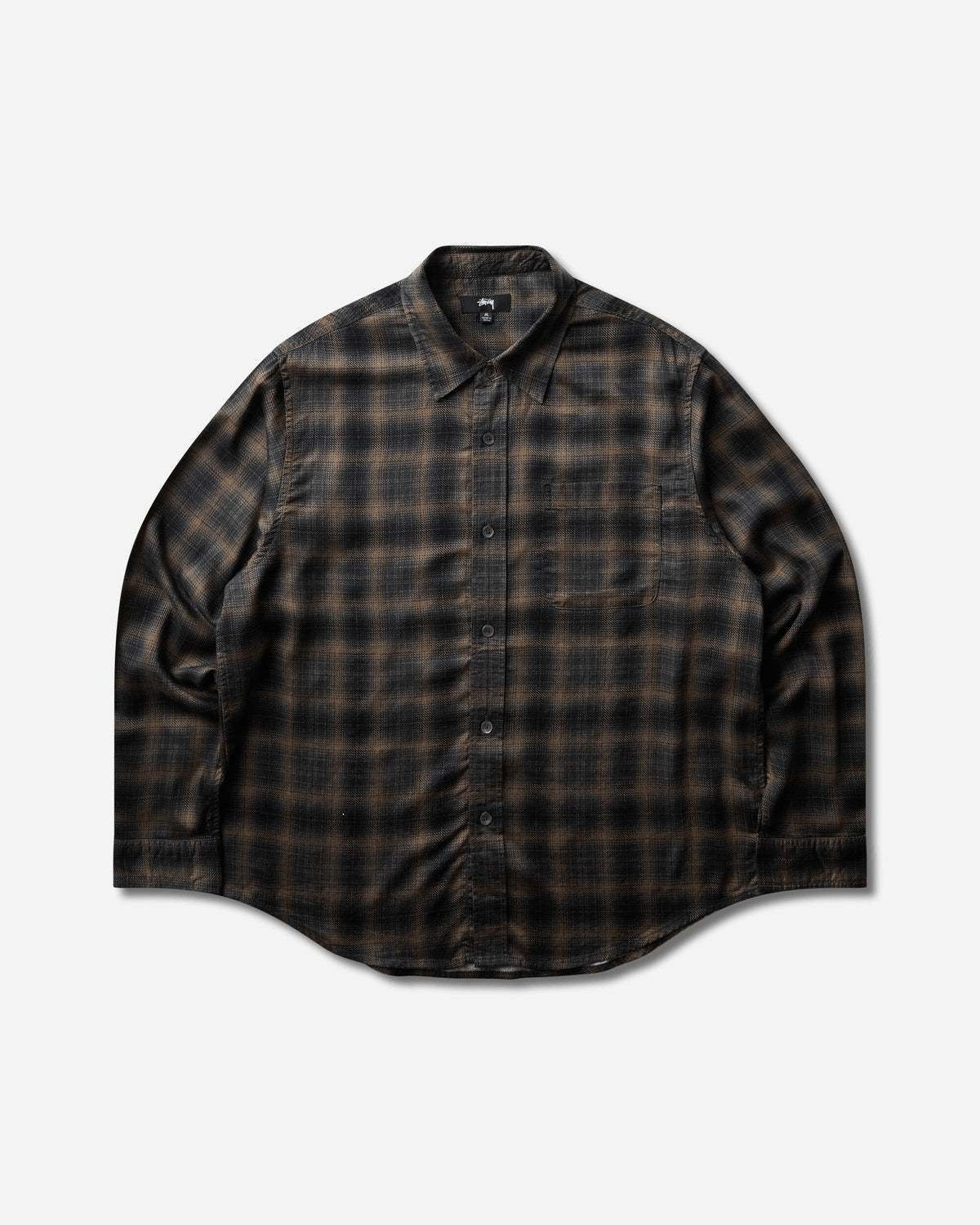 Stüssy Matthew Plaid Shirt Sd Brown Shirts Longsleeve Shirt 1110368SJ 1001