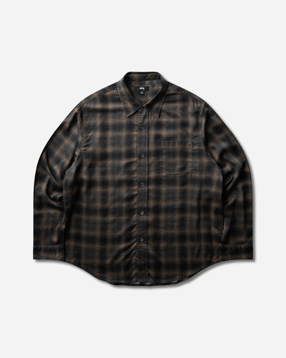 Stüssy Matthew Plaid Shirt Sd Brown Shirts Longsleeve Shirt 1110368SJ 1001