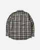 Stüssy Motif Plaid Shirt Grey Shirts Longsleeve Shirt 1110352 0008