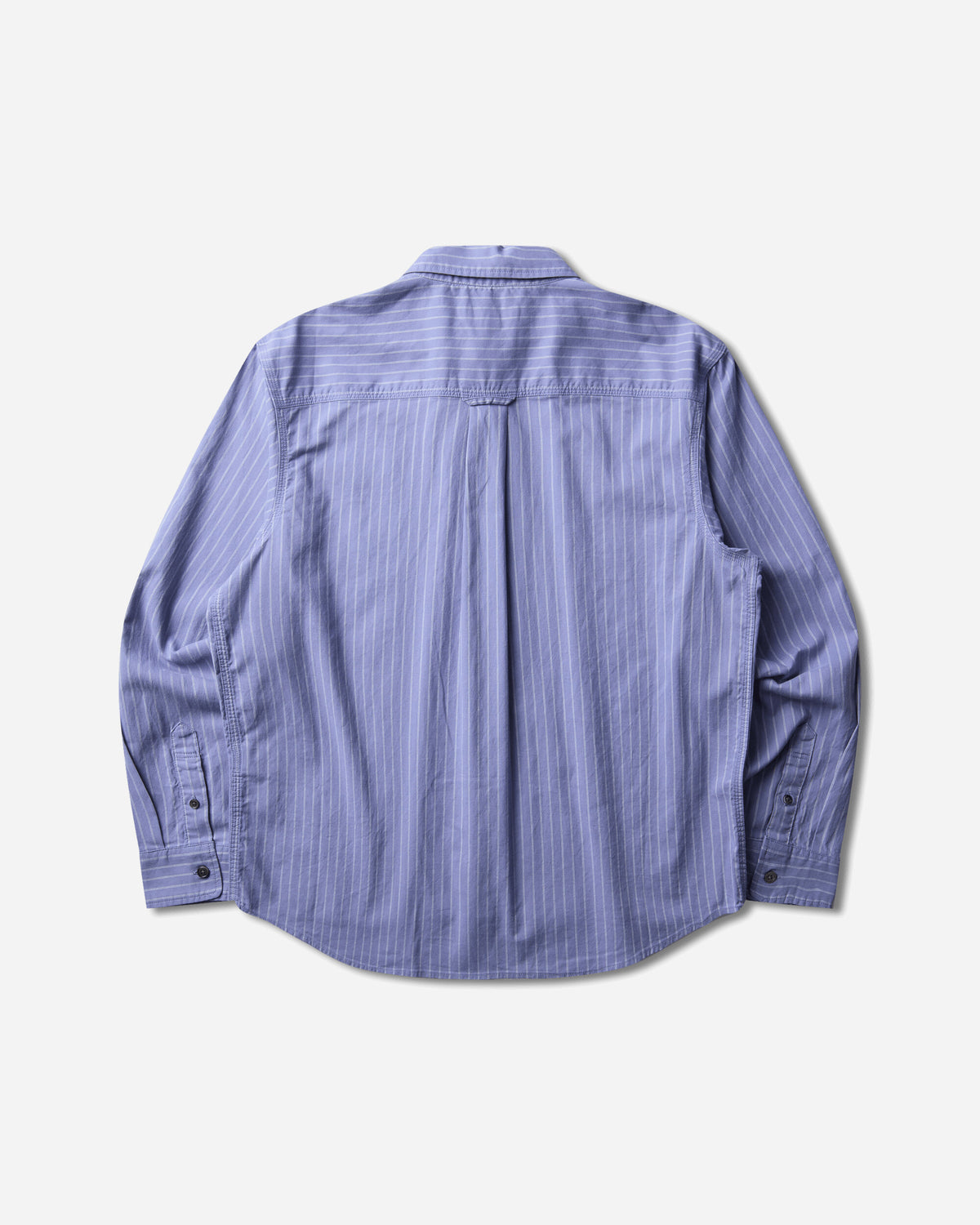 Stüssy Oxford Ls Shirt Blue Stripe Shirts Longsleeve Shirt 1110364SJ 0980