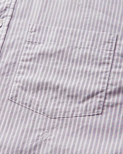 Stüssy Standard Ls Shirt Purple Stripe Shirts Longsleeve Shirt 1110388SJ 3531