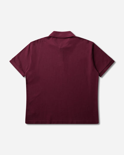 Stüssy Classic Pique Polo Plum T-Shirts Polo 1140367SJ 0805