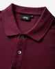 Stüssy Classic Pique Polo Plum T-Shirts Polo 1140367SJ 0805