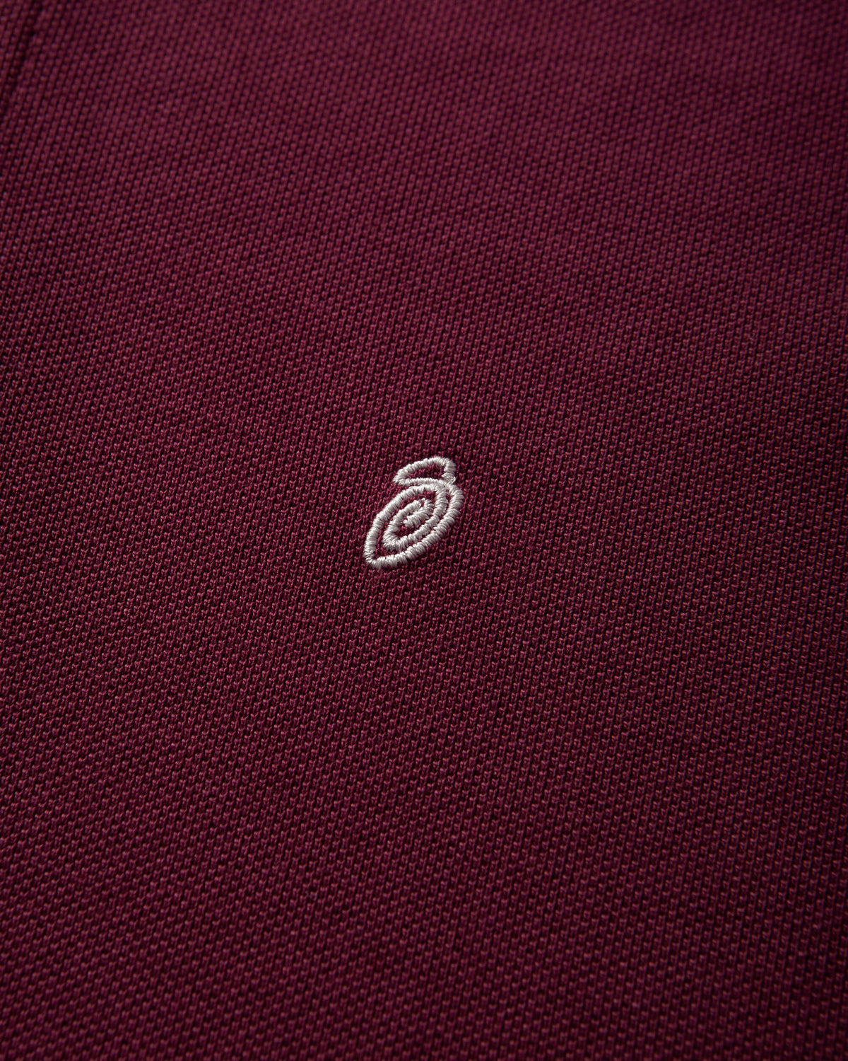 Stüssy Classic Pique Polo Plum T-Shirts Polo 1140367SJ 0805