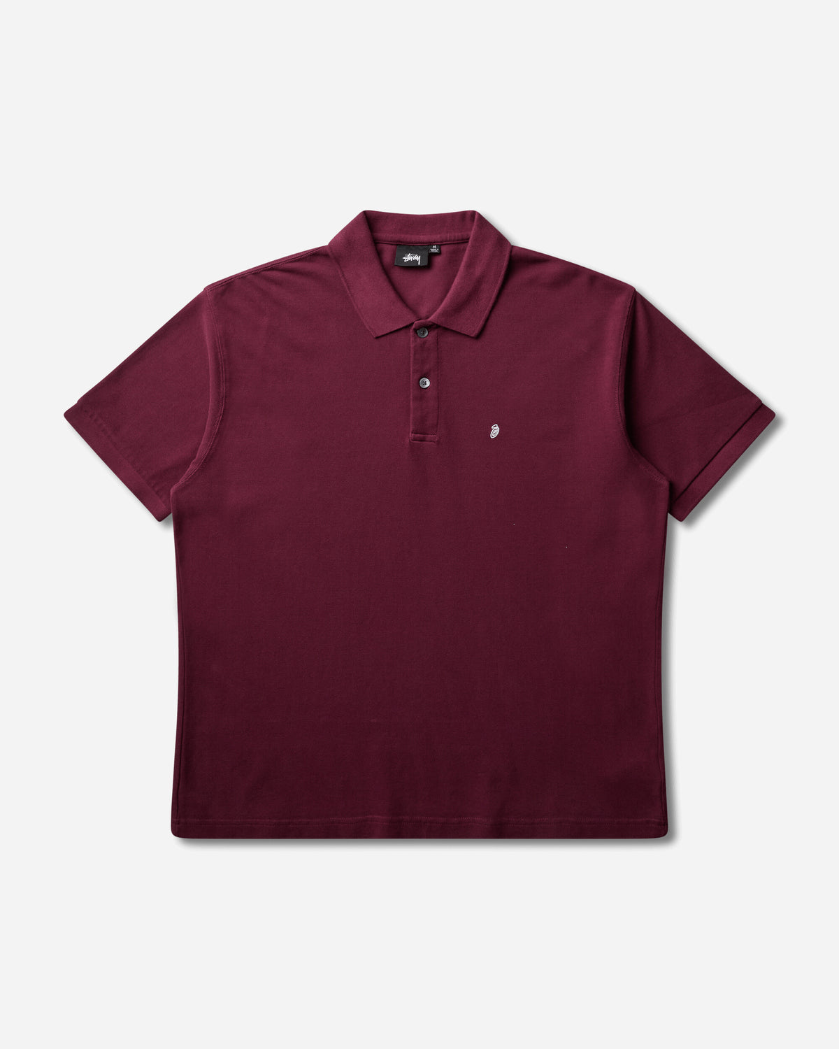 Stüssy Classic Pique Polo Plum T-Shirts Polo 1140367SJ 0805