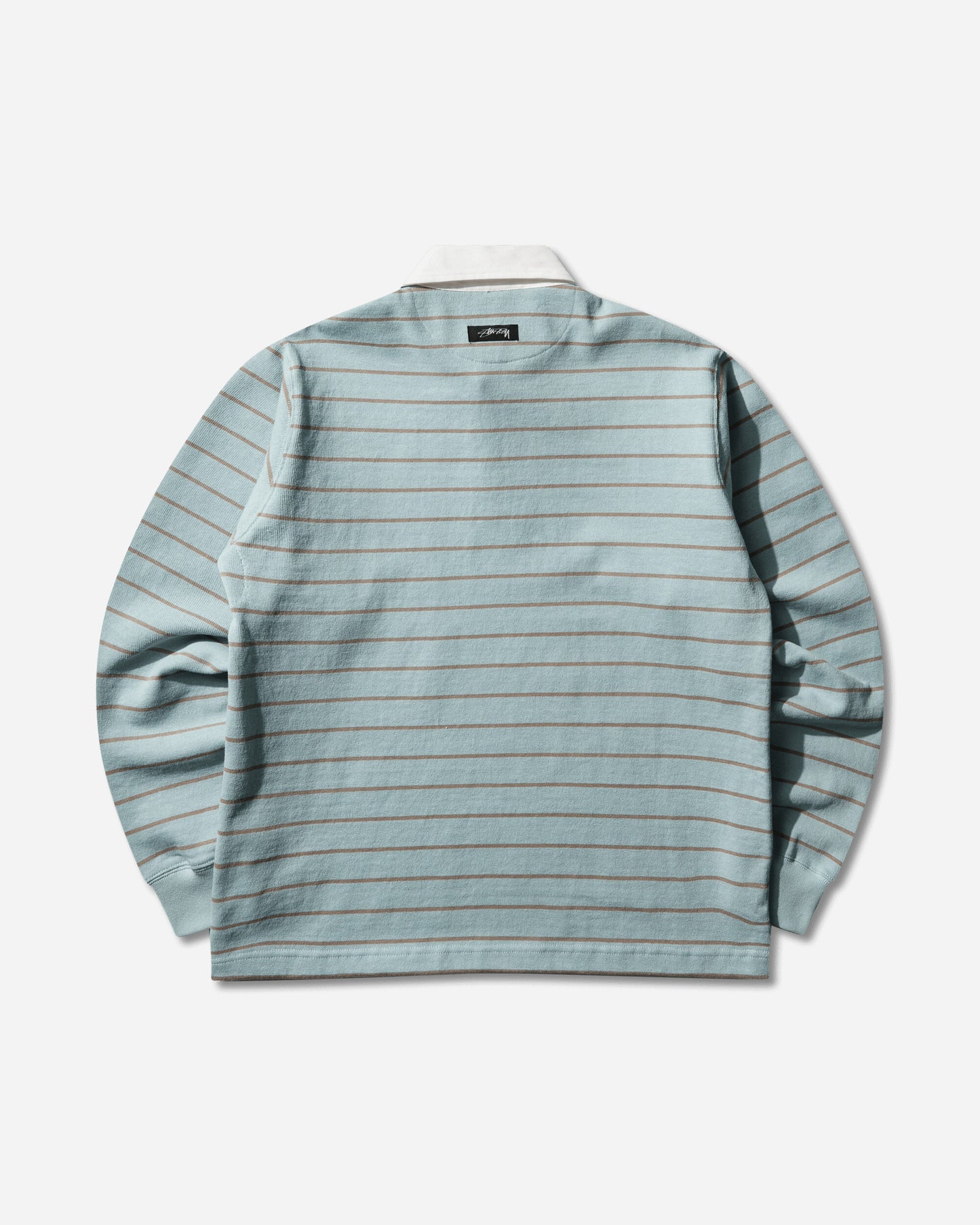 Stüssy Pin Striped Rugby Blue T-Shirts Polo 1140372SJ 0801