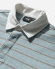 Stüssy Pin Striped Rugby Blue T-Shirts Polo 1140372SJ 0801