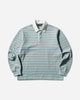 Stüssy Pin Striped Rugby Blue T-Shirts Polo 1140372SJ 0801