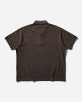 Stüssy Pique Polo Pig. Dyed Brown T-Shirts Polo 1140353 1001