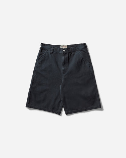 Stüssy Work Short Washed Canvas Black Shorts Short 112327 0001